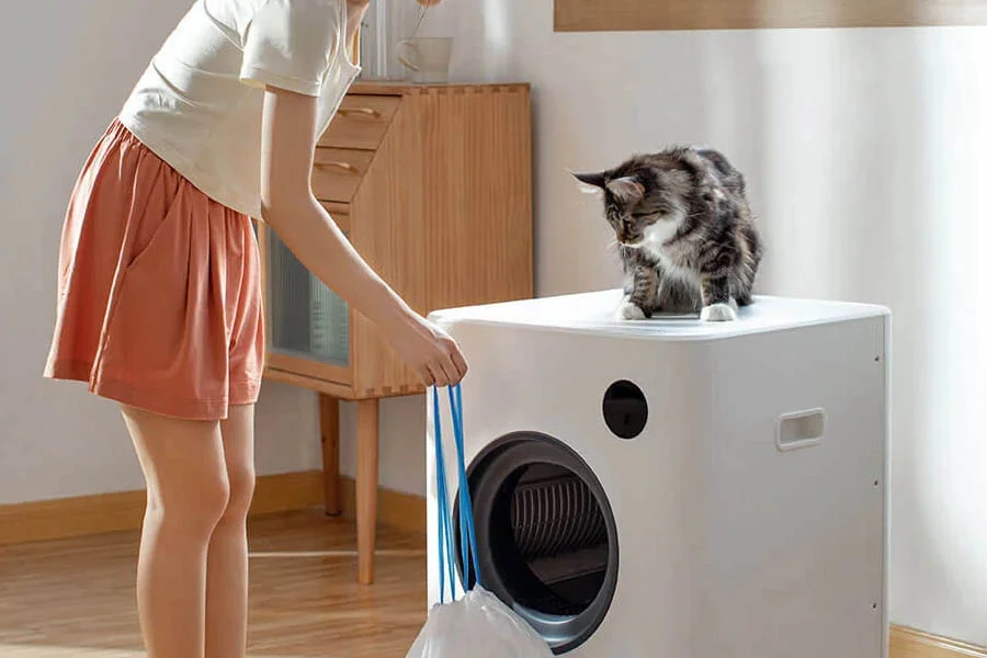 cat litter box automatic