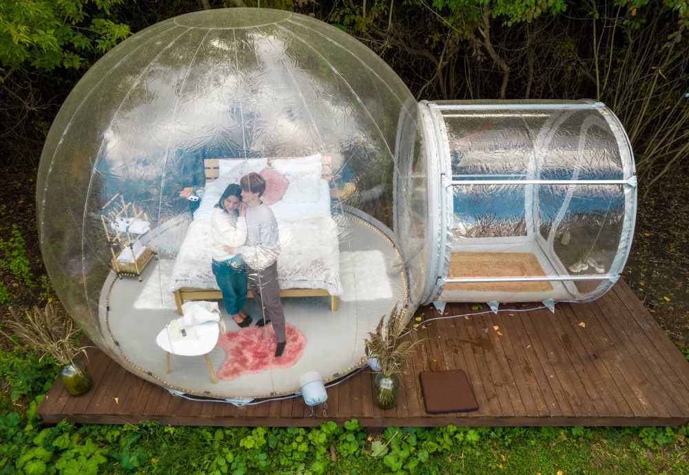 outdoor tent bubble